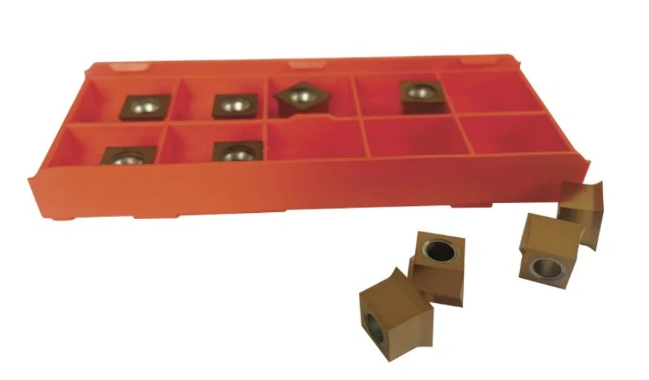 Set 4x Povlakované řezné destičky PREMIUM s hranou 8 mm (10ks/bal) frézovací hlava PREMIUM + rolna ZDARMA