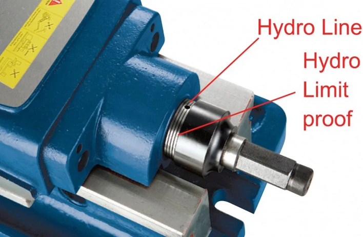Hydraulický strojní svěrák, šíře 132 mm (VH-5) s otočnou deskou
