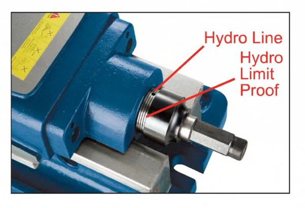 Naklápěcí hydraulický svěrák, šíře 110 (VHT-4) s otočnou deskou